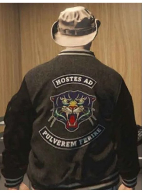 Game GTA 6 Panther Varsity Letterman Jacket