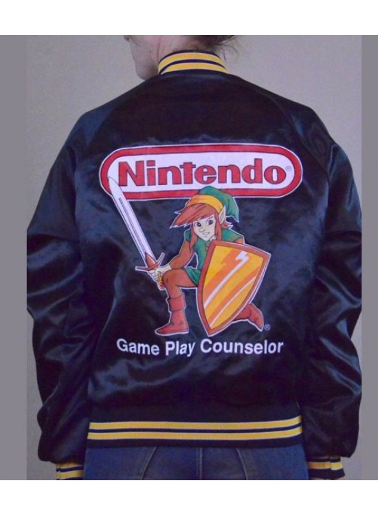 Nintendo Game Conuselor Bomber Jacket