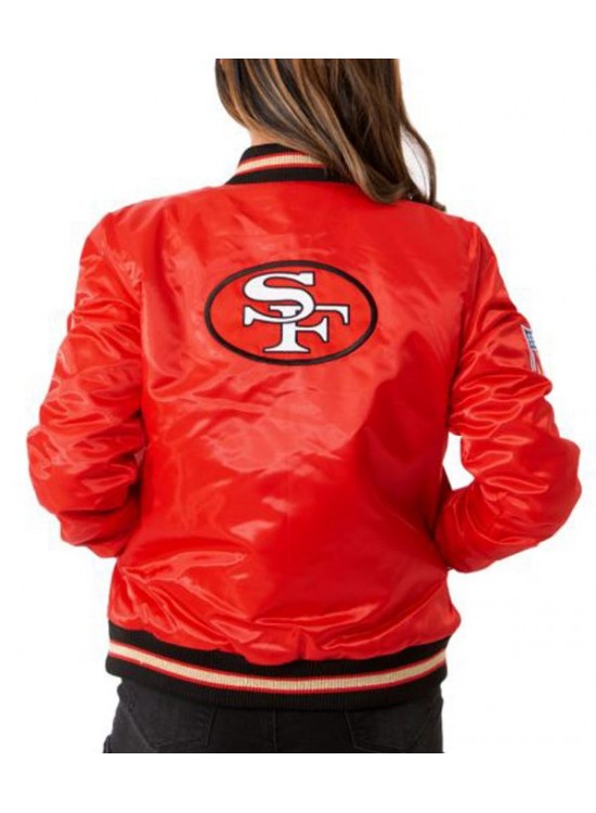 Women San Francisco 49ers Starter Red Jacket