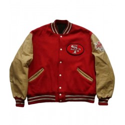 San Francisco 49ers Super Bowl Varsity Jacket