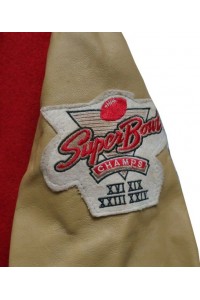 San Francisco 49ers Super Bowl Varsity Jacket
