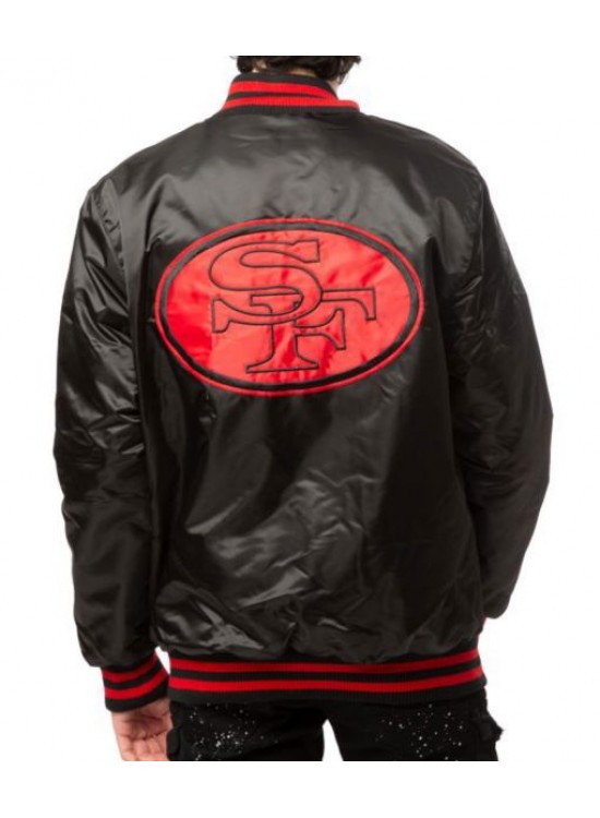 Starter San Francisco 49ers Black Jacket