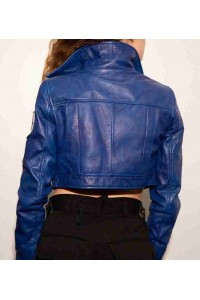 Womens Future Trunks Capsule Corp Leather Jacket