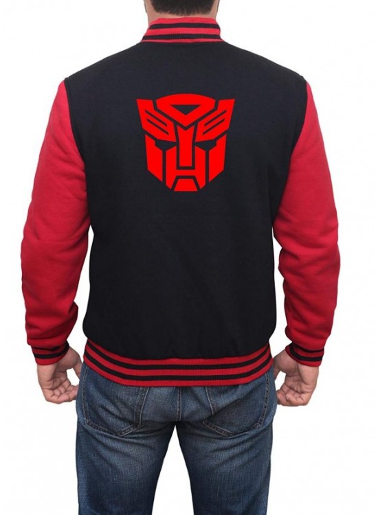 Transformers Knight logo Varsity Jacket