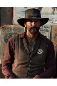 Tim McGraw Yellowstone 1883 James Dutton Vest