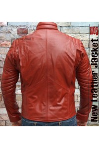 Smallville Red Real Leather Jacket