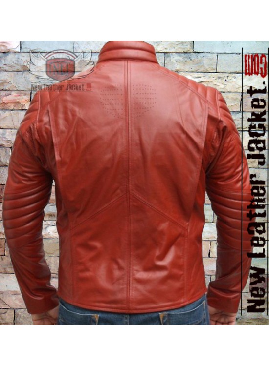 Smallville Red Real Leather Jacket