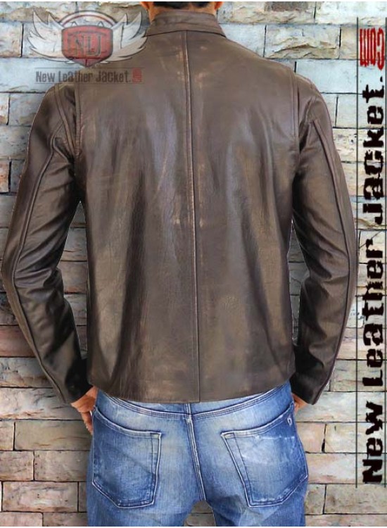 Contraband Mark Wahlberg Brown Leather Jacket