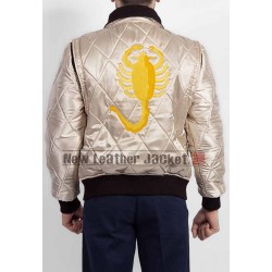 Drive Scorpio Ryan Gosling Jacket Movie GOLD  Throw Pillow for Sale by  Mitsuoo